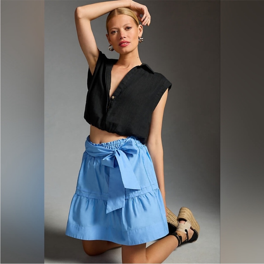 NWT Anthropologie THE SOMERSET MINI SKIRT size 2X